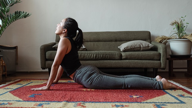 Yoga Postures to Build Your Abs Pajamasana or Cobra Pose