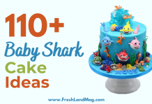 110 + Cute and Delightful Baby Shark Cake Ideas