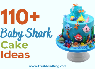 110 + Cute and Delightful Baby Shark Cake Ideas
