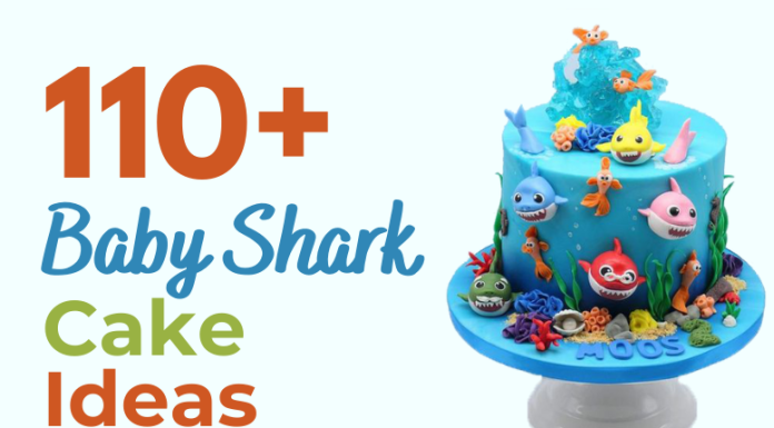 110 + Cute and Delightful Baby Shark Cake Ideas