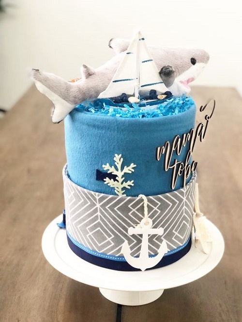 baby shark cake for boy