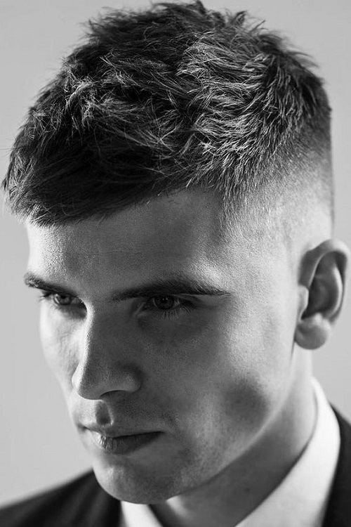 High and Tight Men Short Hairstyle