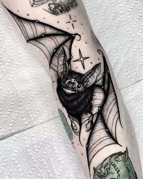 bat tattoo meaning
