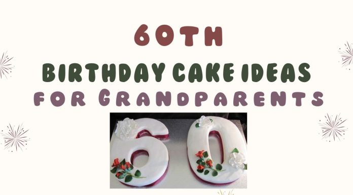 60th Birthday Cake Ideas for Grandma & Grandpa 60th Birthday Cake Ideas