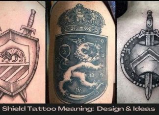 Shield Tattoo Meaning: Symbolism and Design Ideas Shield Tattoo Meaning
