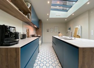 Sleek and Chic: The Contemporary Allure of High Gloss Slab Doors in Kitchens