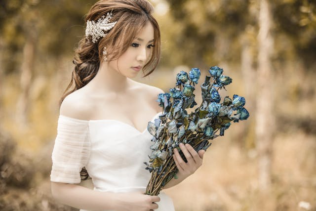 Blue Flower Bouquets